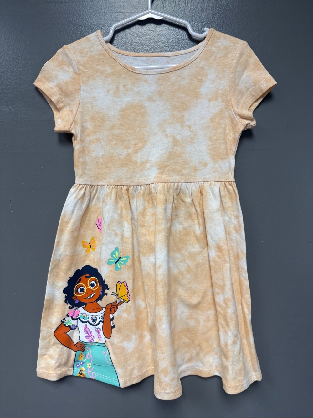 Disney Encanto Mirabel Girls Tie-Dye Dress – Size 2T – Jumping Beans
